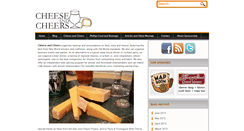 Desktop Screenshot of cheeseandcheers.com